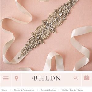 Golden Garden Sash